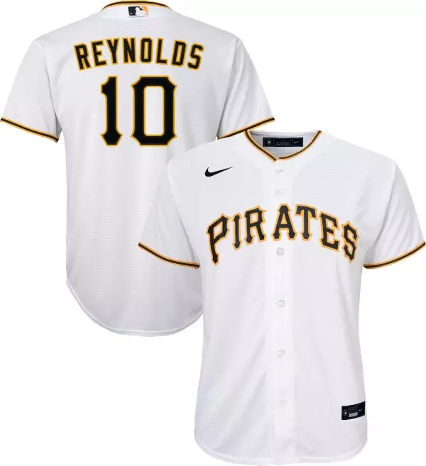 Nike Pittsburgh Pirates #10 Bryan Reynolds White Jersey->florida panthers->NHL Jersey